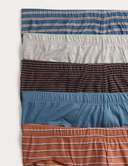 5 Pack Pure Cotton Cool & Fresh™ Striped Slips