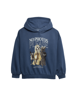 Cotton Rich Oversized Dog Hoodie