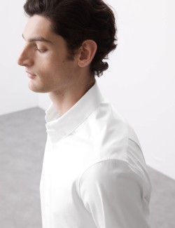 Strečová bavlněná košile klasického střihu s technologií 360 Flex™