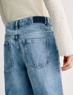 Wide Leg Denim Jeans (6-16 Yrs)