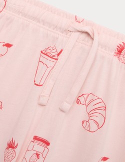 Cotton Blend Breakfast Pyjamas (3-16 Years)