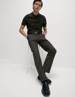 Regular Fit Crease Resist Trousers