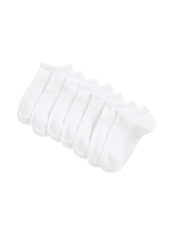 7pk Cotton Rich Trainer Liners (6 Small - 10½ Large)