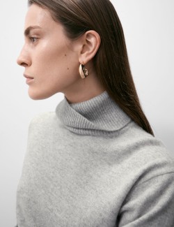 Svetr z čistého kašmíru s rolákovým límcem