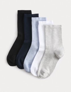 5pk Supersoft Ankle High Socks