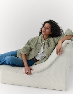 Pure Cotton Textured Denim Shirt