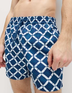 Rychleschnoucí koupací šortky s potiskem