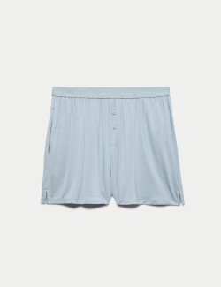 Pyžamové šortky s ozdobnými knoflíky