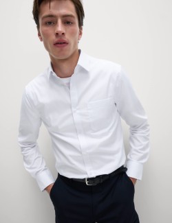 3 Pack Slim Fit Long Sleeve Shirts