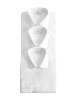 3 Pack Slim Fit Long Sleeve Shirts