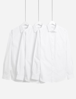3 Pack Skinny Fit Long Sleeve Shirts