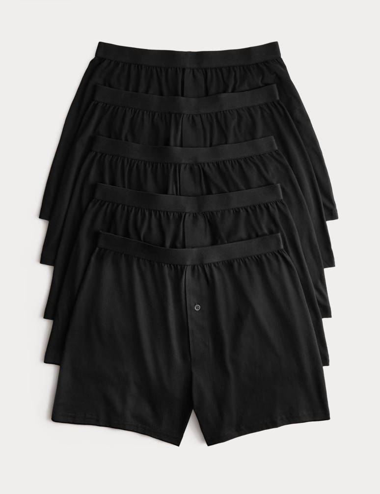5pk Cotton Cool & Fresh™ Jersey Boxers