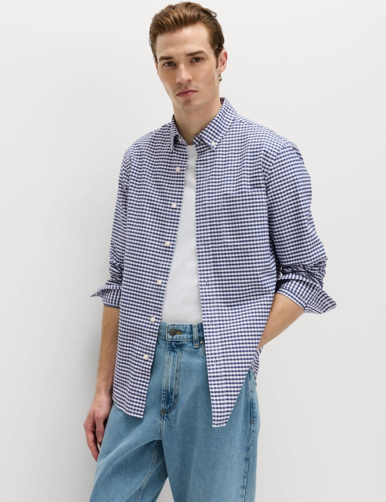 The Ultimate Pure Cotton Check Oxford Shirt