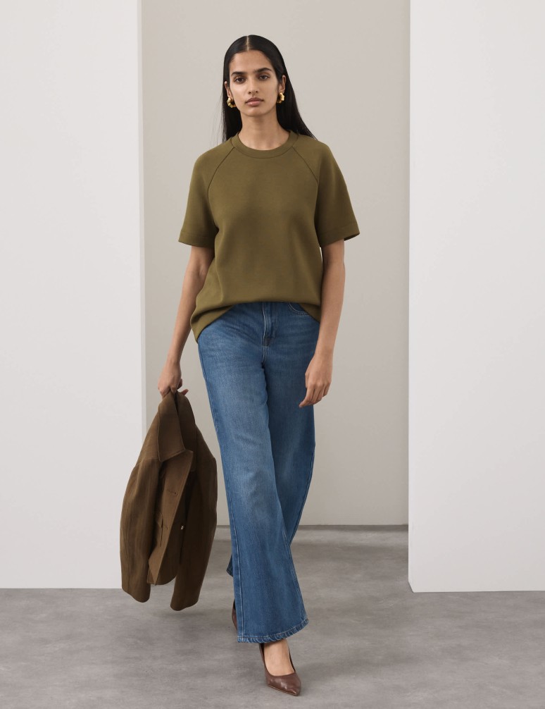 Regular Fit Scuba T-Shirt