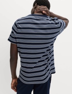 Pure Cotton Striped Pyjama Set