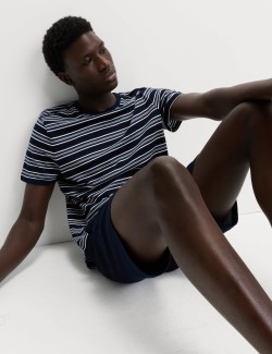 Pure Cotton Striped Pyjama Set