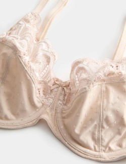 Amelia Lace Wired Full Cup Bra (A-E)