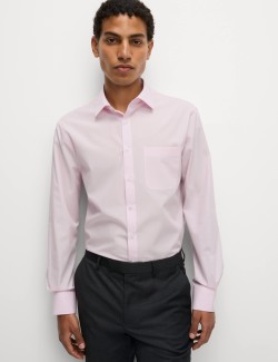 3pk Slim Fit Easy Iron Long Sleeve Shirts