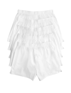 Tkané boxerky z čisté bavlny, 5 ks