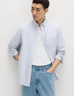 Pruhovaná oxfordská košile Ultimate z čisté bavlny