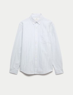 Ultimate Pure Cotton Striped Oxford Shirt
