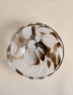 Střední skleněná středová část Confetti