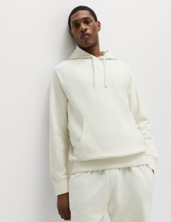 Barvená mikina s kapucí, z čisté bavlny