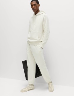 Barvená mikina s kapucí, z čisté bavlny