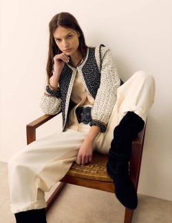 Džíny s motivem barelu, dvěma tóny, ze směsi lyocelu