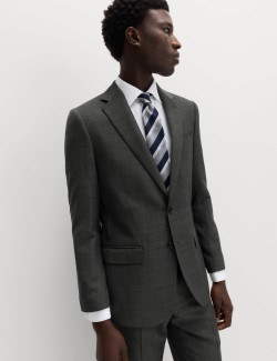 Regular Fit Pure Wool Suit Jacket