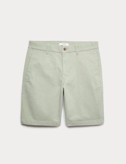 Strečové chino šortky, normální střih