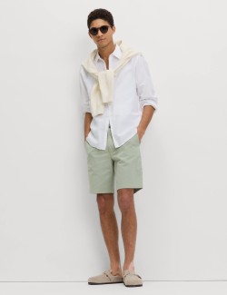Strečové chino šortky, normální střih