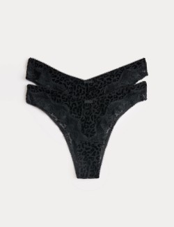 2 Pack Mesh Miami Knickers