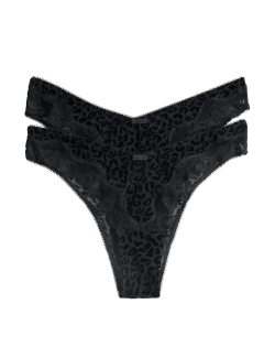 2 Pack Mesh Miami Knickers