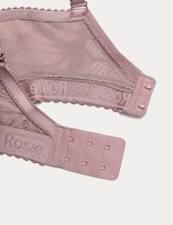 Balkonová podprsenka s kosticemi a krajkou (F–H)