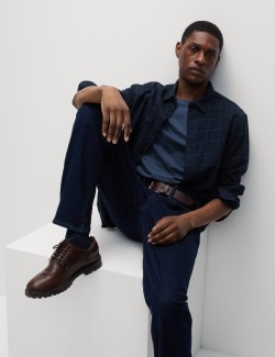 Tričko ke krku z čisté bavlny