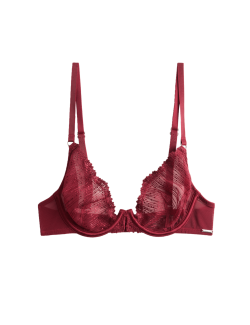 Vyšívaná dekoltová podprsenka Florence s kosticemi (A–E)