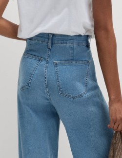 High Waist Wide Leg Jeans