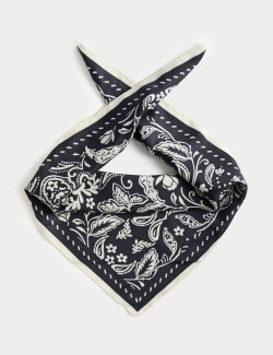 Satin Printed Neckerchief