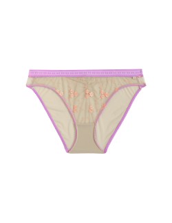 Emilia Embroidered High Leg Knickers