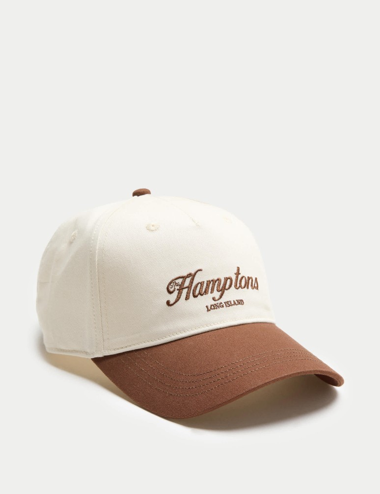 Pure Cotton Graphic Baseball Cap