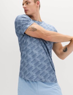 Printed Crew Neck T-Shirt