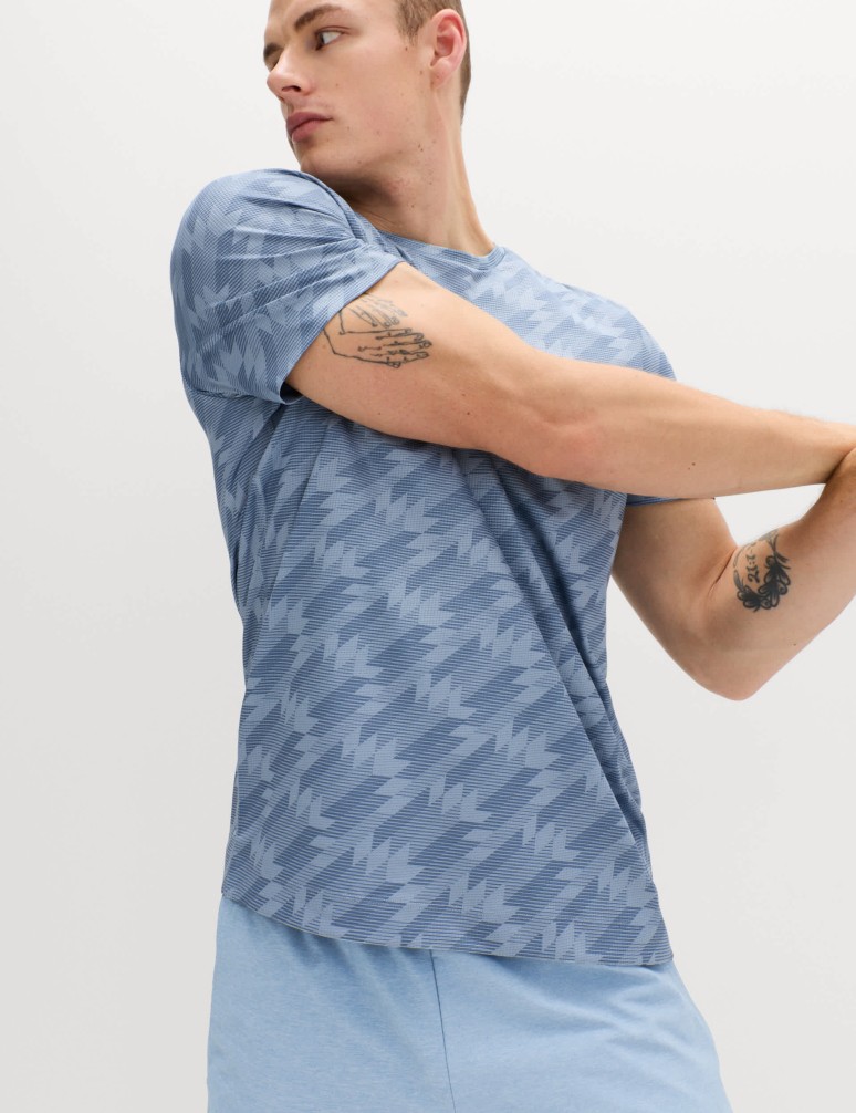 Printed Crew Neck T-Shirt