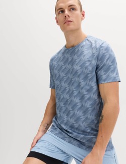 Printed Crew Neck T-Shirt