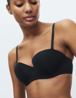 2 Pack Wired Strapless Bras (A-E)