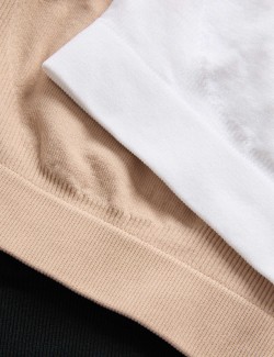 3pk Seamless Non Wired Crop Tops