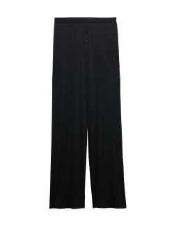Jersey Wide Leg Pyjama Bottoms