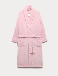 Pure Cotton Towelling Dressing Gown