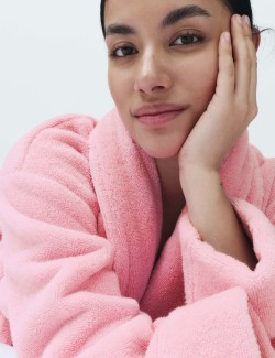 Pure Cotton Towelling Dressing Gown