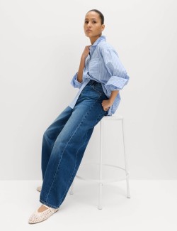 Pruhovaná košile z čisté bavlny